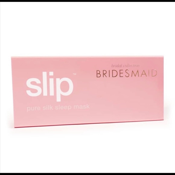 ❌❌SOLD❌❌slip Pure Silk Sleep Mask Bridesmaid/ 4 Avail bridal wedding season - Picture 3 of 17